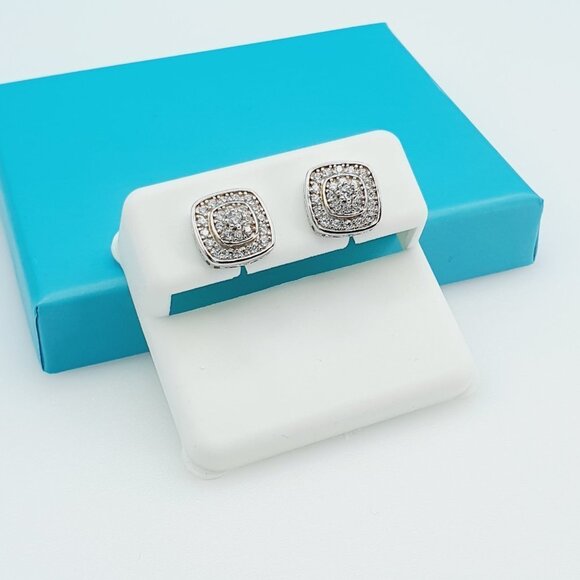 "925 Sterling Silver CZ Beautiful Earrings for Women, 1USPAR4194 - Picture 6 of 11